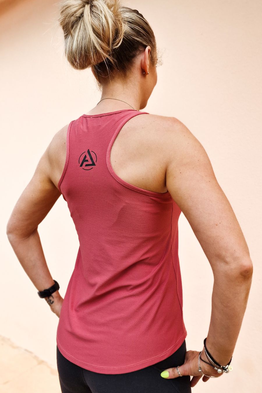 Anna Workout Vest - Pink