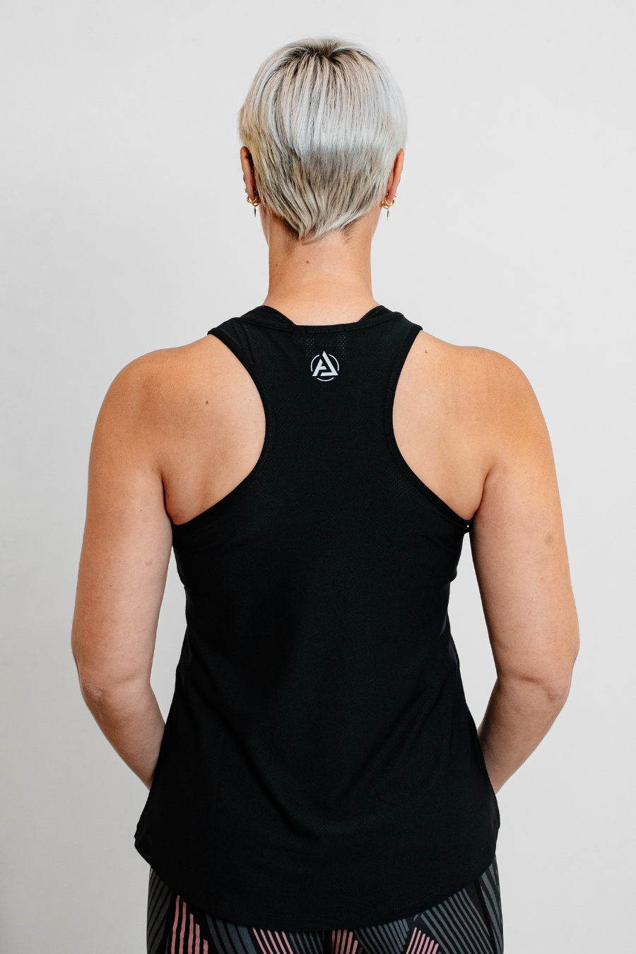 Anna Workout Vest - Black