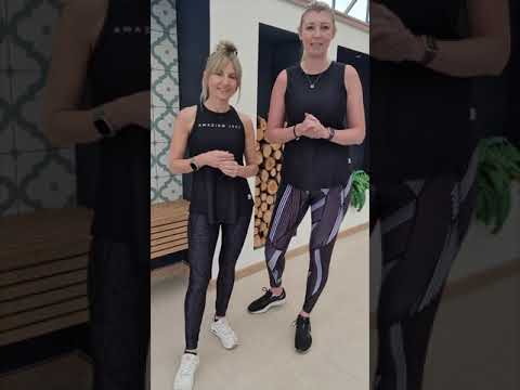 RISE Leggings. Khaki and Black Stripe – Amazing Jane Activewear